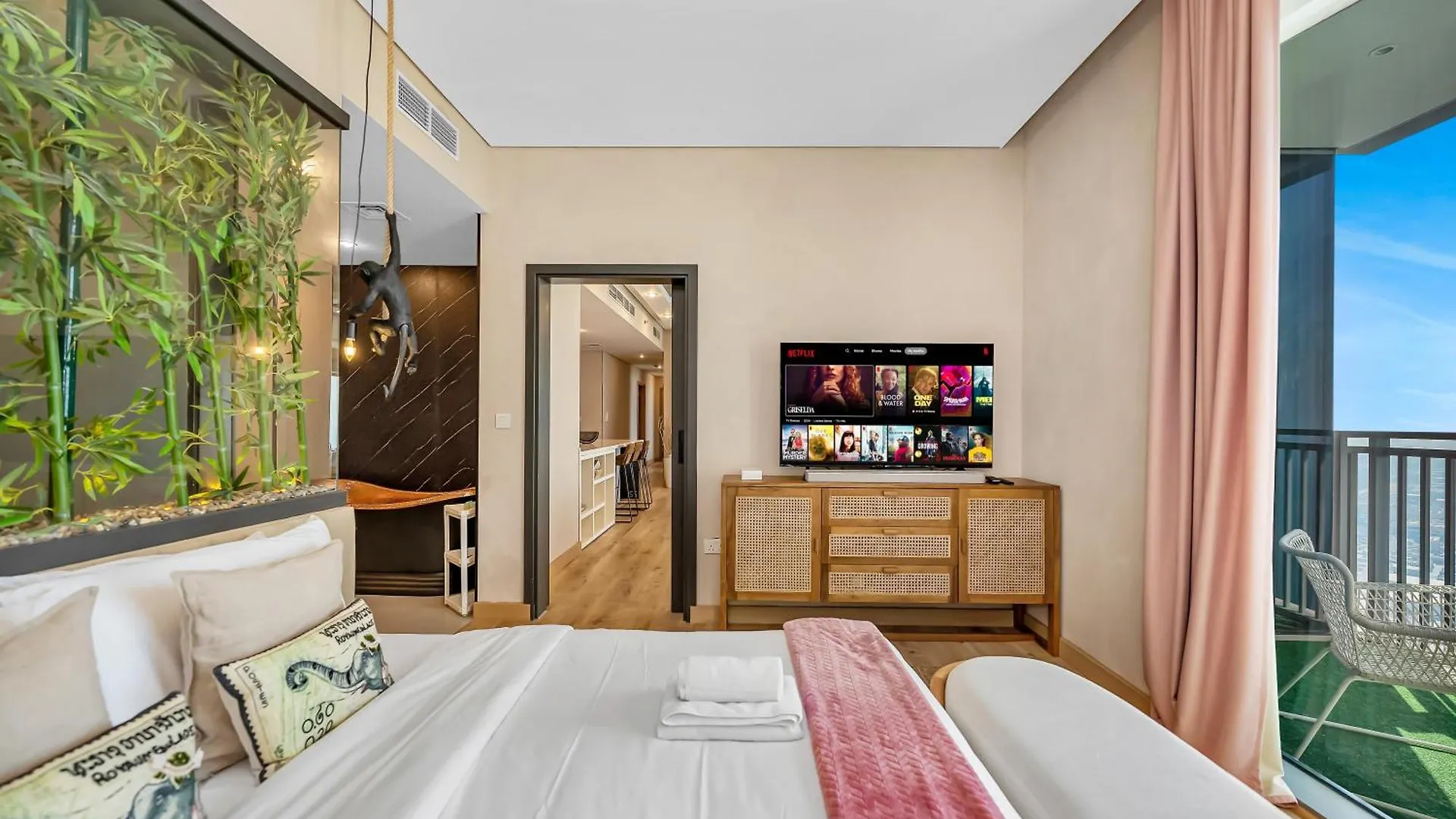 Luxurious 4Bdr Apt With Ocean Views In Jbr, Bluewaters Dubai 0*,