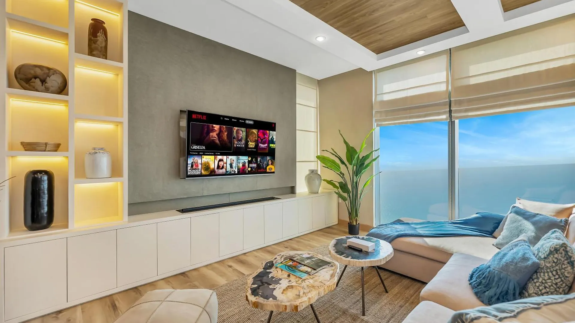Luxurious 4Bdr Apt With Ocean Views In Jbr, Bluewaters Dubai 0*,