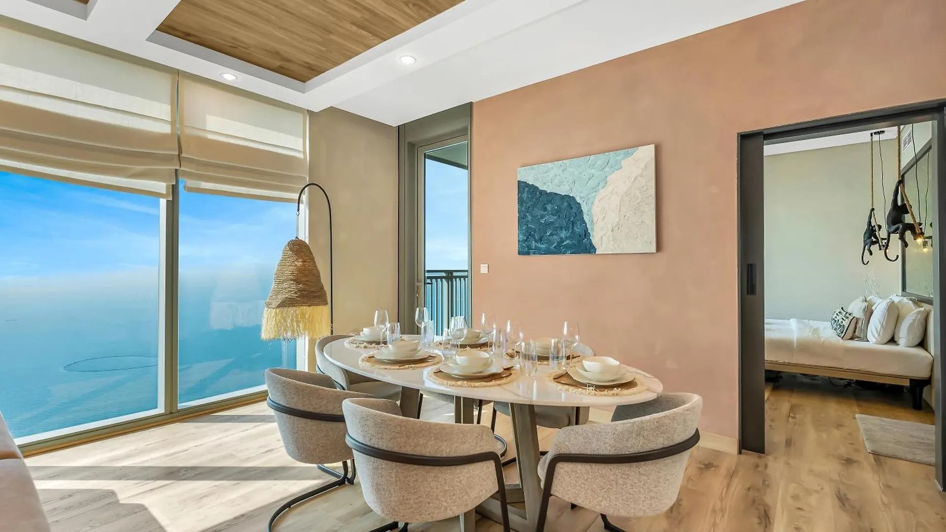 Luxurious 4Bdr Apt With Ocean Views In Jbr, Bluewaters Dubai 0*,